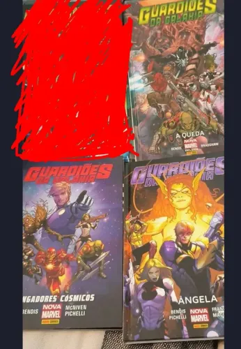 HQs guardiões da galáxia .nova Marvel