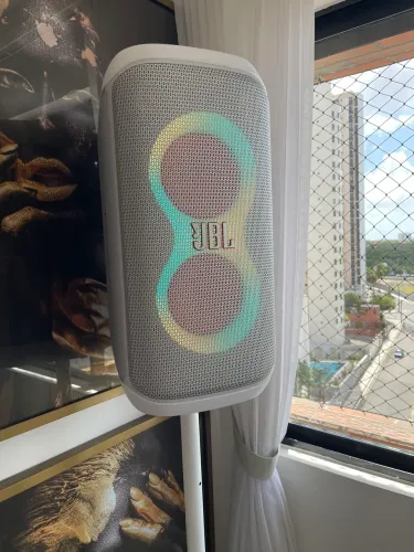 JBL PartyBox 120 Branca - Potência, Estilo e Som de Alta Qualidade!