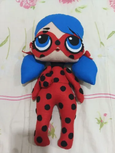 Ladybug artesanal feltro