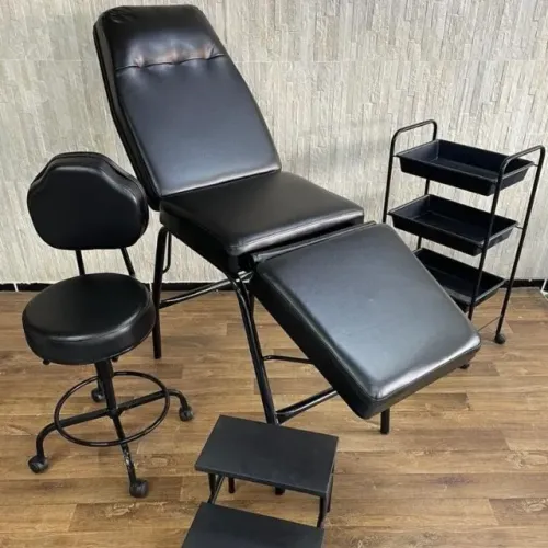 Kit Estética Preto Maca Mocho Escadinha Carrinho