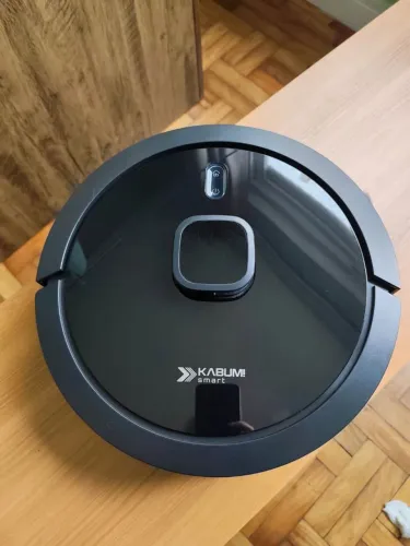 Robô Aspirador KaBuM Smart 900 2 em 1 - Mapeamento 360° - Seminovo