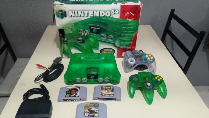 Nintendo 64 sabores kiwi