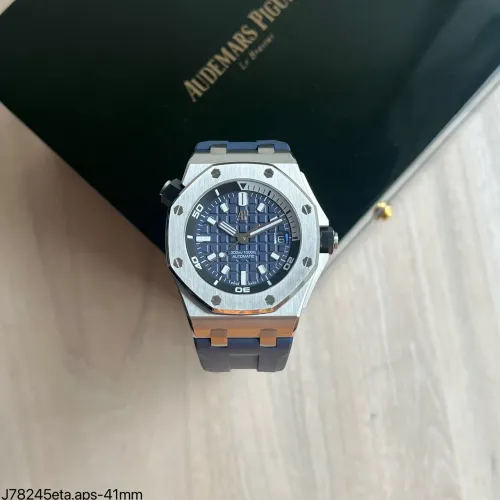 Relógio Audemar piquet offshore diver deep blue 
