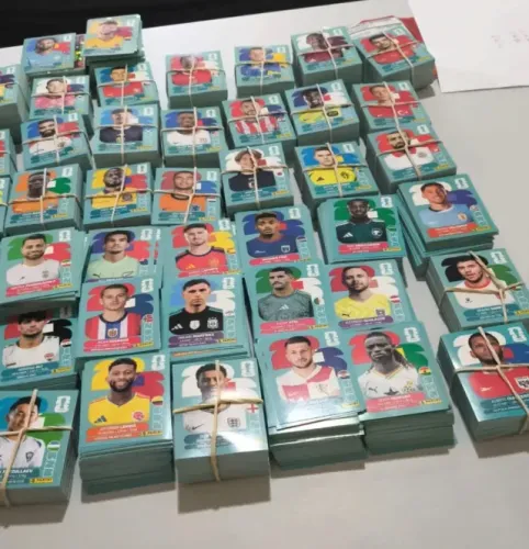 Set completo com todas as 980 figurinhas da copa do mundo 2026