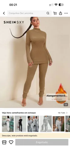 Conjunto P SHEIN novo