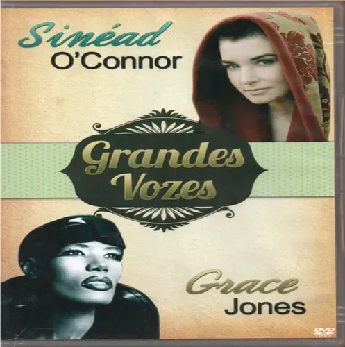 Dvd Grandes Vozes Sinead O'connor E Grace Jones 