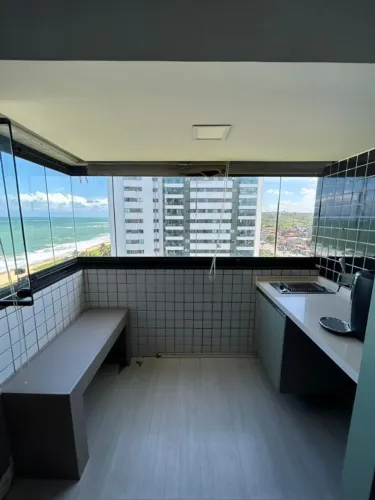 Oportunidade - Belissímo apto 2/4 Pé na areia 100% Mobiliado - Guaxuma 