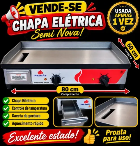 Vende-se chapa elétrica 