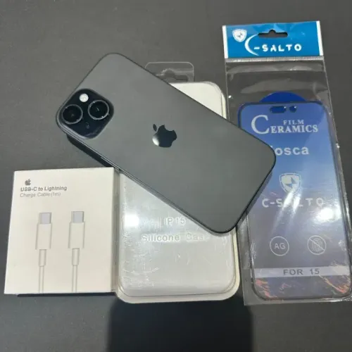 iPhone 15 128GB Preto! 88% Saúde! Impecável! Acc cartão! Atenção, aqui é OPORTUNIDADE!