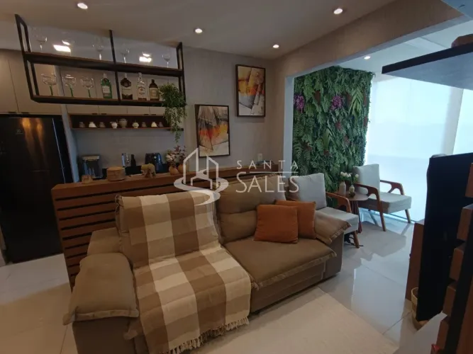 Apartamento à venda em São Paulo-SP, Vila Dom Pedro I: 1 quarto, 1 sala, 1 banheiro, 1 vag
