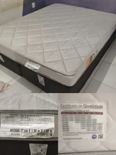 Beliche, Cama Queen e Máquina de lavar 13kg