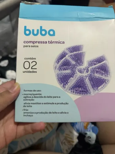 Compressa térmica para seios