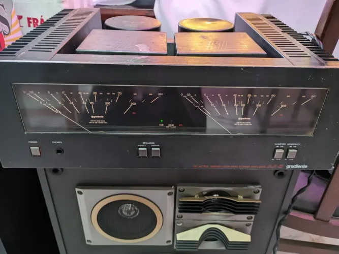 Amplificador potência gradiente HII