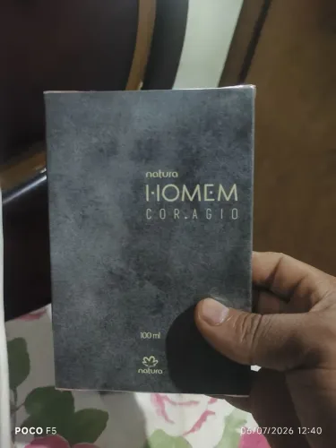 Perfume natura homem coragio