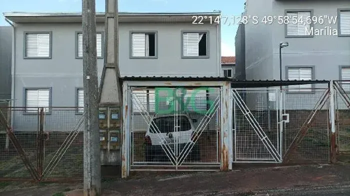 Casa com 2 dormitórios à venda, 42 m² por R$ 64.571,15 - Jardim Nazareth - Marília/SP