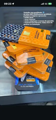 Telas para IPhone Soft Oled