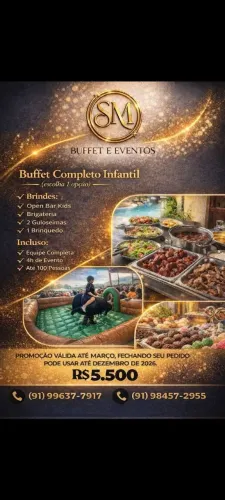 mega promoção buffet completo 