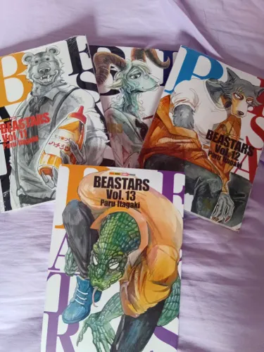 Beastars Volumes 9, 11, 12 e 13