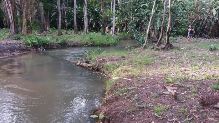 Terreno proximo de alter do chao em Santarém pará, na comunidade sao José, com igarapé