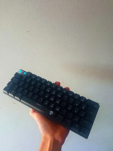 Teclado mecânico 60% novo 1 SEMANA de uso