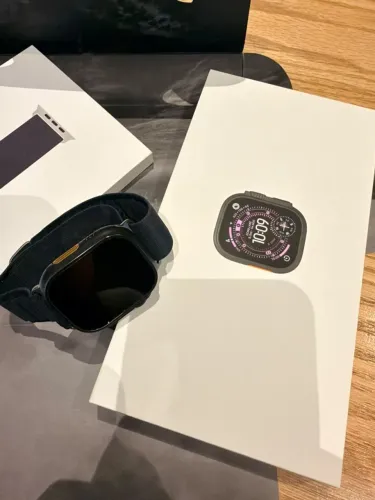 Apple Watch Ultra 3 - 49mm - Titânio Natural - Impecável, Como Novo!