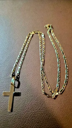 Cordão de ouro piastrine