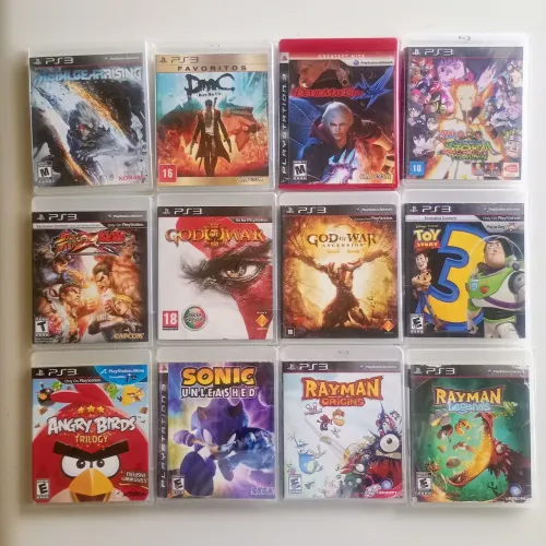 Jogos ps3 original - Preços Variados - FAÇO OLX PAY!