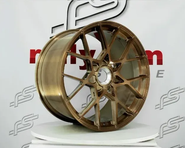 Jogo de Roda Raw Wheels Champagne - Center Lock - 20x8,5 e 21x11,5 Offset 53 e 58 (Nv)