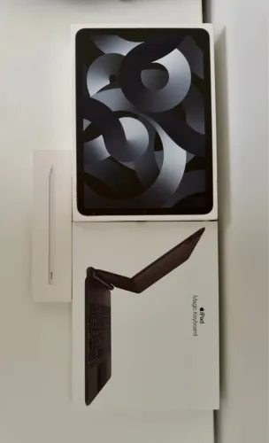 iPad Air 256gb 5 geração + teclado + Apple Pencil