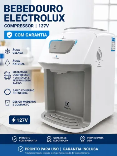 Bebedouro Electrolux de galão com garantia