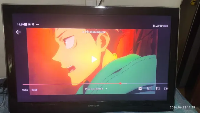 Tv led 40" com defeito