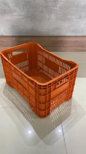 Caixas Hortifrúti na cor laranja R$39,00 a unidade