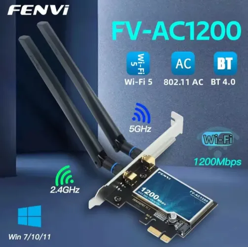 PLACA DE WI-FI COM BLUETOOTH INTEGRADO 