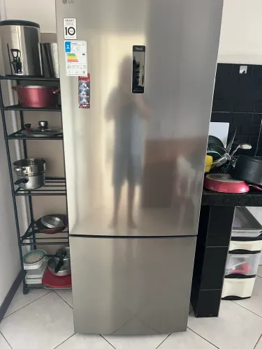 VENDO GELADEIRA LG INOX INVERTER SUOER NOVA