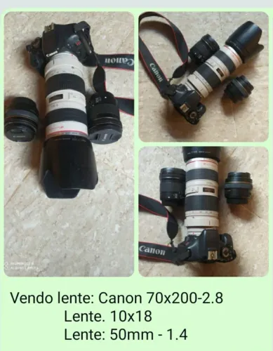 Vendo conjunto de lentes.