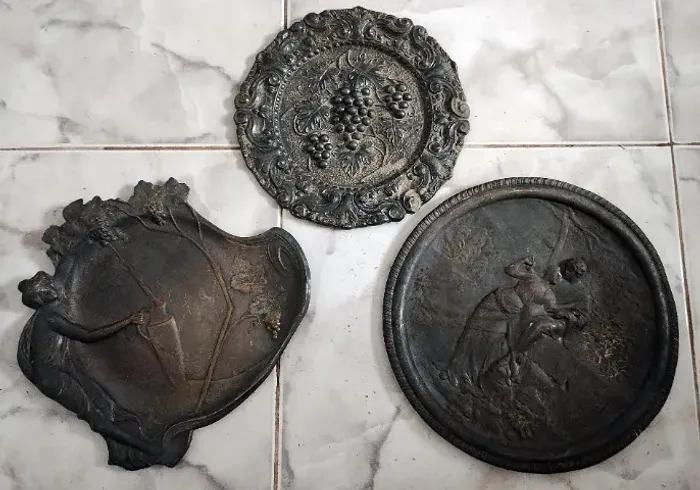 Peças Decorativas em Metal Trabalhado