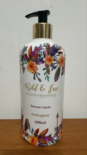 Wild e Free Mahogany Sabonete Líquido Lacrado 600ml