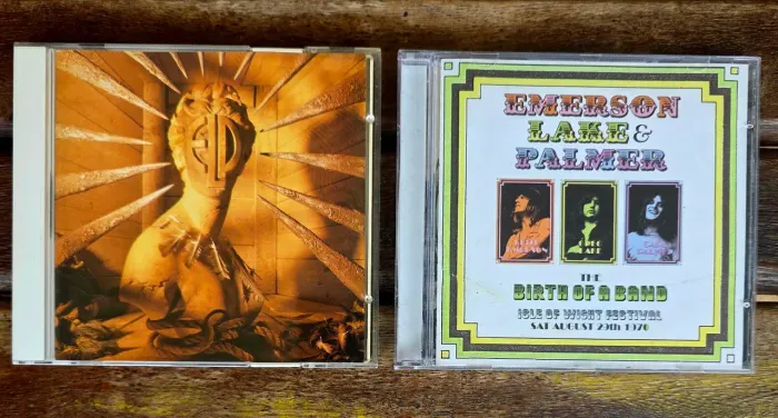 2 álbuns Emerson lake & Palmer + DVD