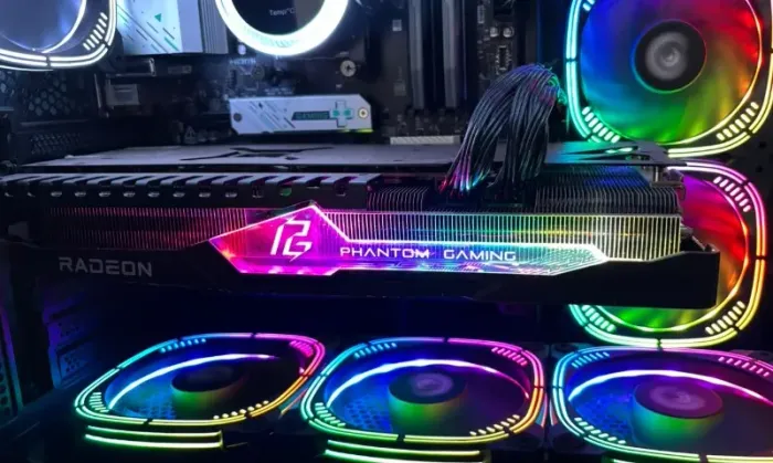 Placa De Video Amd Rx 7800 Xt Asrock Phanton Gaming 16gb