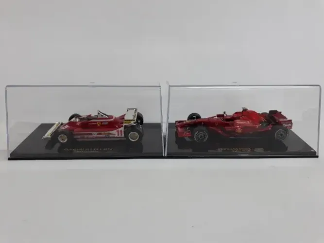Miniatura Ferrari 312 T4 + F2008 - Ferrari Collection
