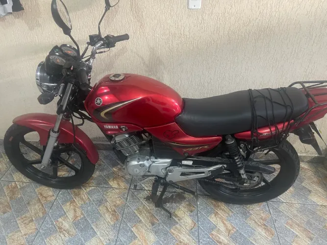 YBR 125 2008 partida elétrica.