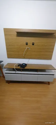 Rack com painel para TV até 55"