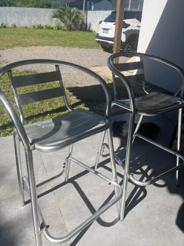 Banquetas de Alumínio