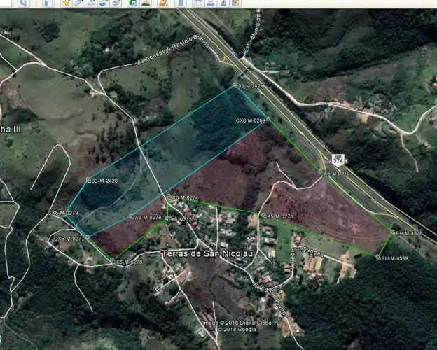Terreno com 310000 metros quadrados sentido São Paulo/SP - Santana de Parnaíba - SP