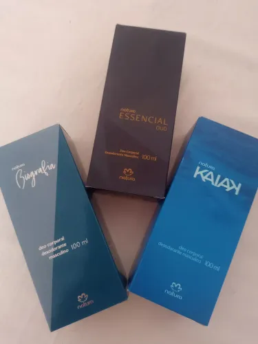 Kit 3 desodorantes corporais masculino