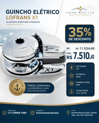 Guincho Elétrico Lofrans x1