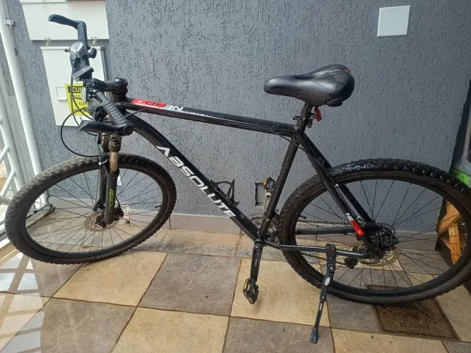 Bicicleta MTB 29, Absolute Quadro 21 (XXL) Nero 5 freio a disco Shimano, pneus Michelin