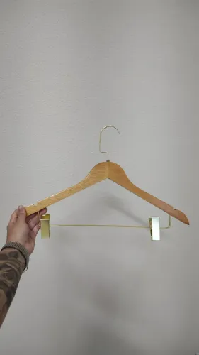 Vendo Cabide Luxo Dourado com Pregador