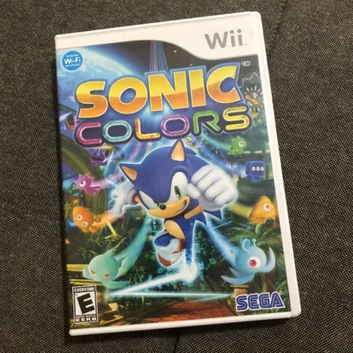 Nintendo Wii Sonic Colors / Completo Original Americano Sega