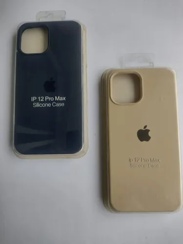 Capa Case Capinha Premium iPhone 12 Pro Max Silicone Aveludado Kit com 2
